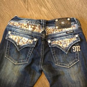 Miss Me Bling Bootcut Jeans